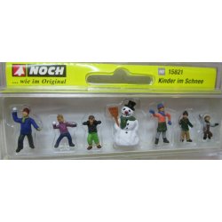 Noch HO 15821 figur st Brn i sneen