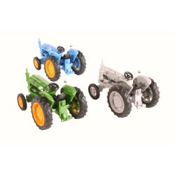 Oxford 76set10b Scala 1:76 s&aelig;t 3 Fordson traktor