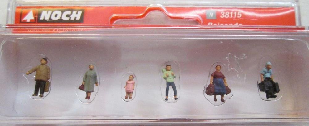 Noch - 15226 - Modélisme Ferroviaire - Figurine - 6 Voyageurs D