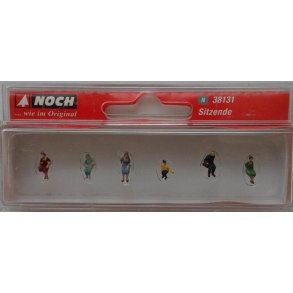 Noch 38131 Spor N figur s�t Siddende uden b�nke
