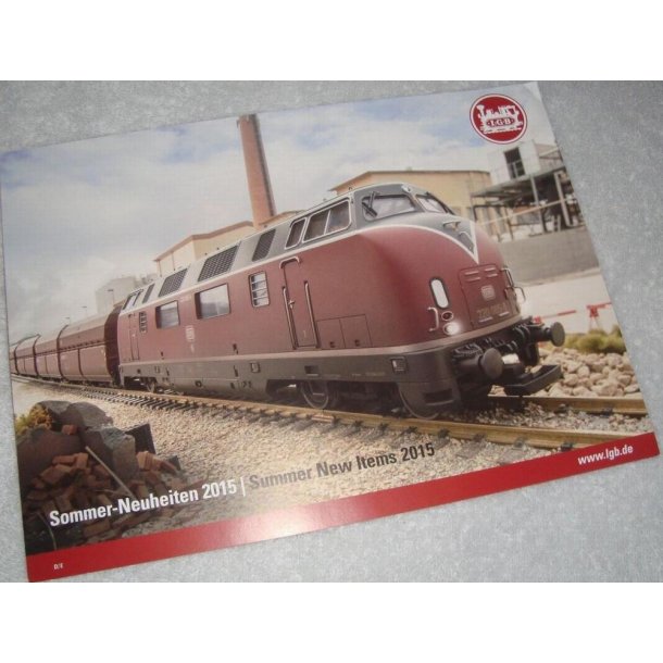 LGB 10444 katalog 2015 p&aring; engelsk