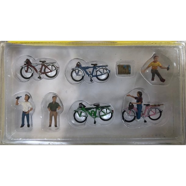 Noch HO 15896 figurs�t cykellister med cykel. Nyhed 2026
