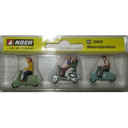 Noch HO 15910 figur st Scooter krer
