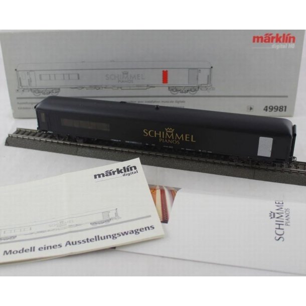 M�rklin 49981 DB AG storrumsvogn ''SCHIMMEL'' PIAN