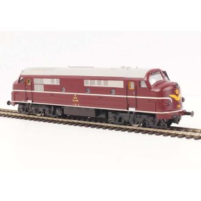 Heljan 43434 DSB diesellok MX 1026 med diesellyd. Digital til Mrklin drift med loksound V 4.0