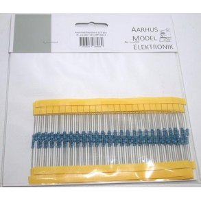 AME 0023  Modstande 125 stk. I 5 str. 