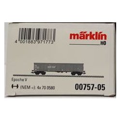 M�rklin 00757-05 DB AG godsvogn Eanos ''Railion''