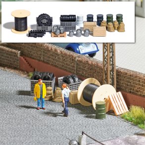 Busch HO 1632 Gitterkasser med fyldmateriale