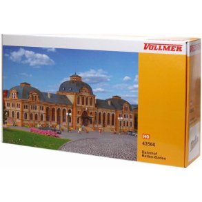 Vollmer HO 43560 banegrd Baden-Baden 780x160x200 mm.