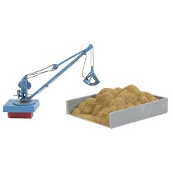 Faller HO 180381 m&oslash;dding med kran