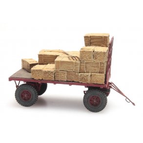 Artitec HO 387.348 anh�nger med h� baller. F�rdig model