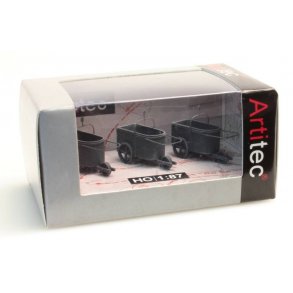 Artitec HO 387.144 kulvogne 3 styk. F�rdig model