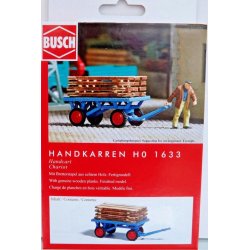 Busch HO 1633 trkvogn med gte tr