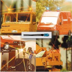 Busch 4293 mini kabel lampe BL