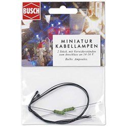 Busch 4293 mini kabel lampe BL