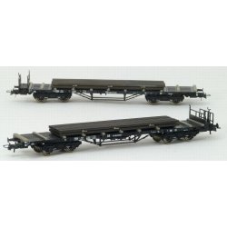 Roco HO 76194 DB fladvogne s�t med skinner