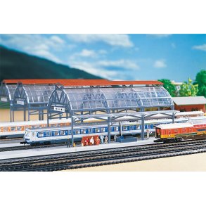 Faller 222128 spor N overdkket banegrd hal