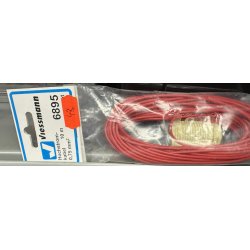 Viesmann 6897 H�jstr�mskabel 0,75 mm�, r�d, 10 m