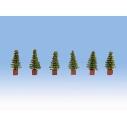 Noch HO 14021 thuja 6 stk. 27 mm. Hj