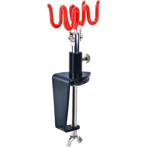 Faller 170988 Airbrush holder til 2 Airbrushes. Justerbare hoved- og skrueklemmer til fastgrelse