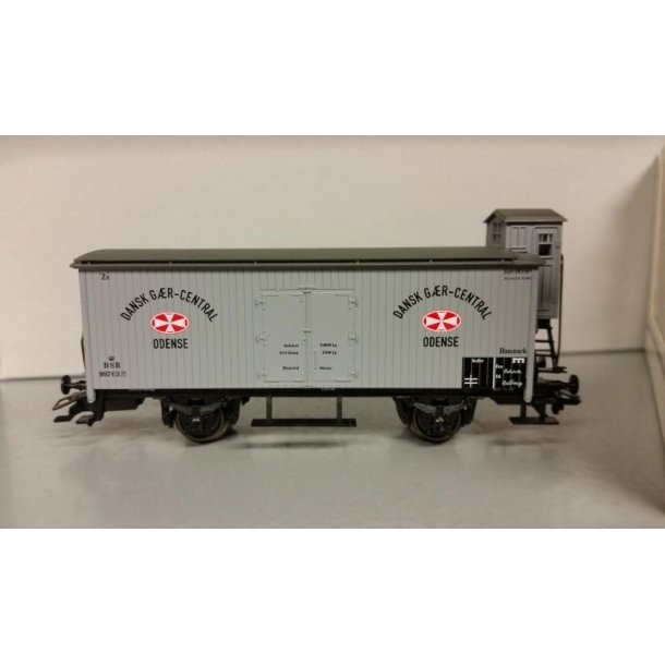M�rklin 4890.132 DSB godsvogn Dansk G�r Central Odense Litra ZA med bremsehus