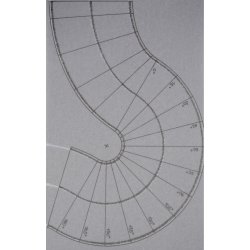 Noch HO 60707 universal asfalt vejkurve 6,6 cm. 