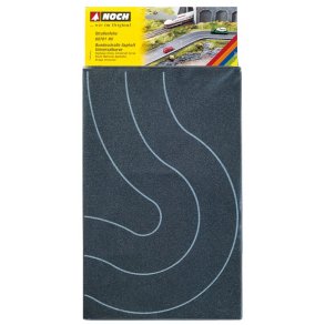 Noch HO 60701 universal asfalt vejkurve 8 cm. Bred