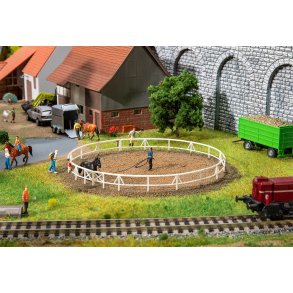 Faller HO 180339 Rund, indhegnet, slibet udendrs ridebane  144 x 20 mm