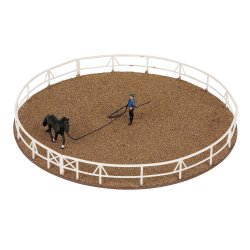 Faller HO 180339 Rund, indhegnet, slibet udendrs ridebane  144 x 20 mm