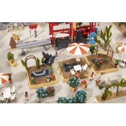 Faller HO 180342 Havecenter dekorationsst