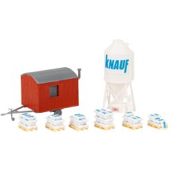 Faller HO 180389 Gipssilo og byggevogn