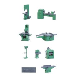 Faller HO 180455 Vrkstedsudstyr