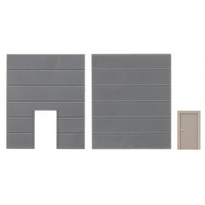 Faller HO 180882   ‎1 lukket vgelement, 1 vgelement med lge, Goldbeck‎