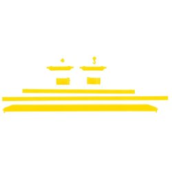 Faller HO 180884 &lrm;Running Cat Goldbeck&lrm; Egnet supplerende element til industrihal Goldbeck 130890