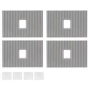 Faller HO 180888    ‎4 tagelementer med ovenlys, Goldbeck‎