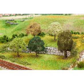 Faller 181172 spor N/TT 5 PREMIUM tr�er, sm�, assorterede 50 - 70 mm