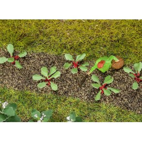 Falller HO 181273 rabarber planter 28 stk. Hjde 10 mm.