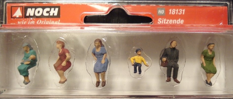 NOCH - Figurines - Gens assis - 1/32 - NOC17151