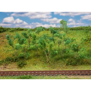 Faller HO/TT181409 Skovkanttrer/buske. Dimensioner: 75 mm - 90 mm