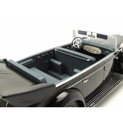 Modelcar Group MCG 18207 Mercedes-Benz 770 (W150) Cabriolet rgang 1938. Scala 1:18 metal bygget sor