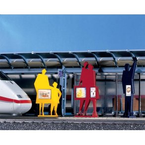 Faller 222123 spor N Servicetavler 6 stk.