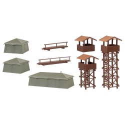 Faller HO 190039 Aktionss�t Bundeswehr Grunduddannelse 109 x 46 x 32 mm, 50 x 50 x 30 mm, 45 x 22 x 22 mm