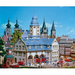 Faller HO 191835 R�dhus med brandstation 260 x 250 x 340 mm