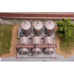 Faller HO 191838 tank anl�g Dimensioner 116 x 100 x 57 mm