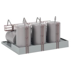 Faller HO 191838 tank anl�g Dimensioner 116 x 100 x 57 mm