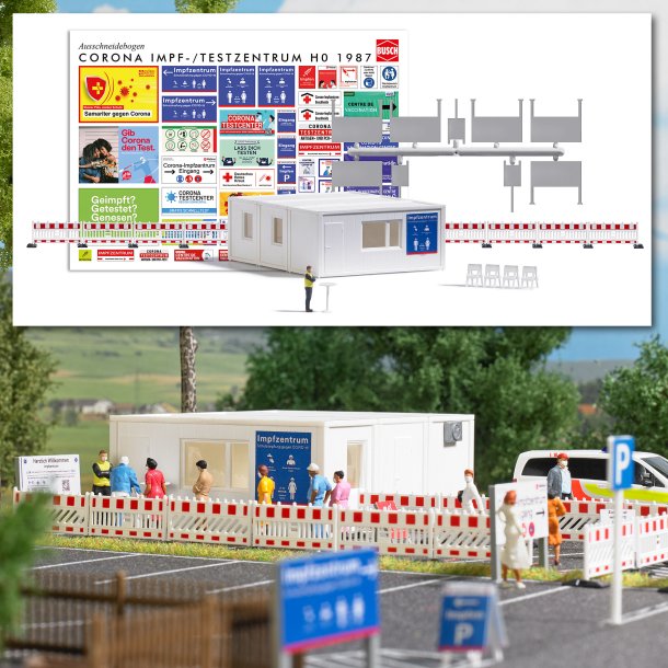 Busch HO 1987 Corona Vaccination / Testcenter