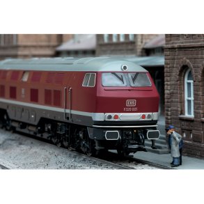 MHI Model. M�rklin 39320 DB diesellok BR 320 001 K�mpen af Allg�u-jernbanen. Med MFX+ og diesellyd