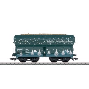 Mrklin 48425 julevogn 2025 seltmmervogn type Erz IIId med juledesign som privatvogn af Julebanen 