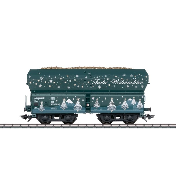 Mrklin 48425 julevogn 2025 seltmmervogn type Erz IIId med juledesign som privatvogn af Julebanen 