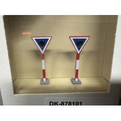 Dekas HO 878101 Overk�rselssignaler S�t m/ 2 signaler, uden kryds og uden klokke
